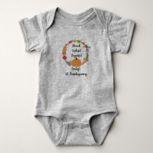 Baby's First Thanksgiving Onsie Baby Bodysuit
