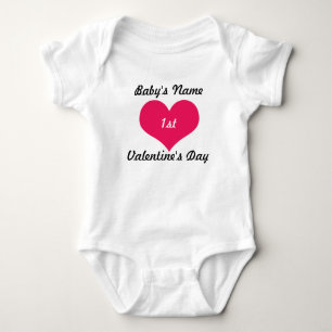 Baby's First Valentines Day Bodysuit
