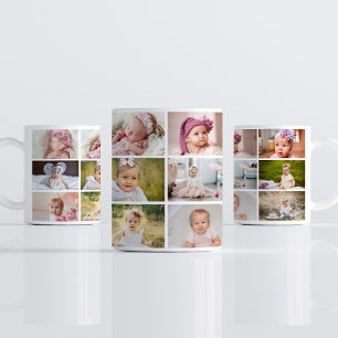 Baby's First Year 12 Months Photo Coffee Mug