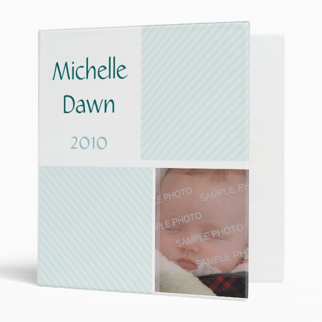 Baby's First Year Binder (Front/Inside)