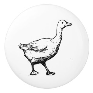 Baby's Nursery Child's Room Goose furniture knob  