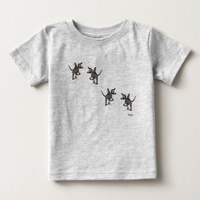 Baby's T-Shirt Dinosaur (Front)