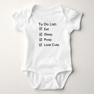Baby's Tasks Baby Bodysuit