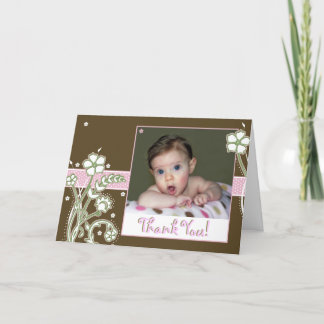 Baby's Thank You! You Card