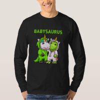 Babysaurus Father With Baby Son Or Daughter Partne
