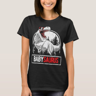 BabySaurus for Kids Toddlers Birthday Party T-Rex  T-Shirt