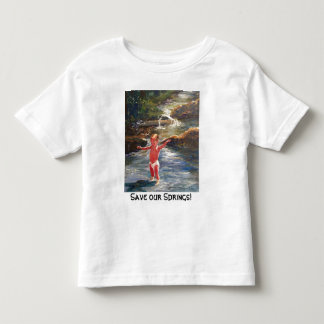 BabySha20x24, Save our Springs!, Sylvia LeDoux Toddler T-shirt