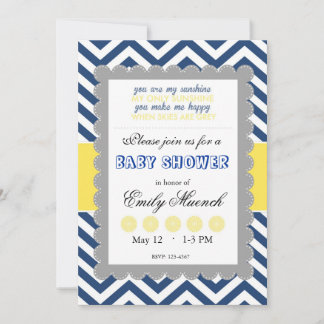 Babyshower in honor of: invitation
