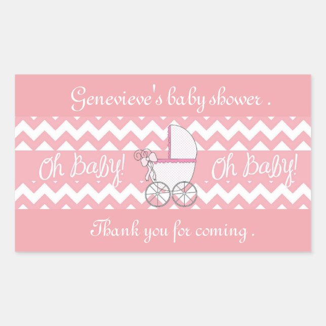 Babyshower Sticker (Front)