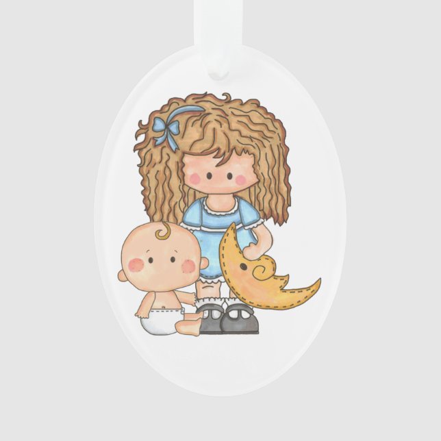 Babysitter Ornament / Gift Tag (Front)