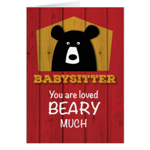 Babysitter, Ours de Saint-Valentin Vois sur Bois R