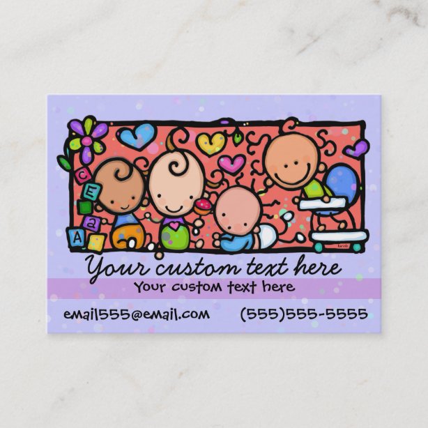 Day Care Business Cards & Profile Cards | Zazzle CA