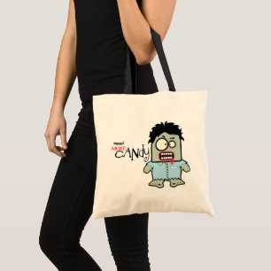 Bac à Halloween Zombie mignon ou sac à traiter