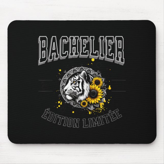 Bac Diploma 2025 Tiger Limited Edition New Bachelo Mouse Pad (Front)