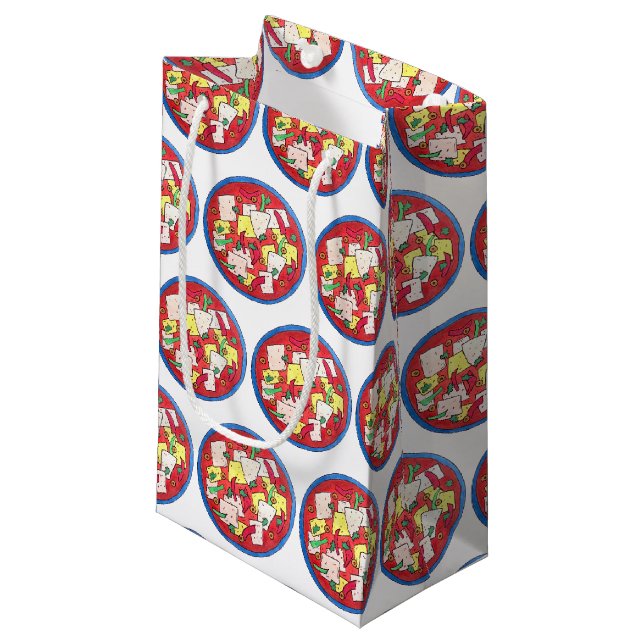 Bacalao Puerto Rican Cuisine Salted Cod Fish Stew Small Gift Bag (Front Angled)