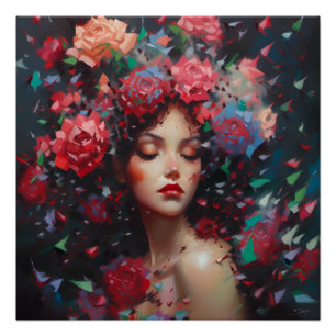 Baccara Rose Poster