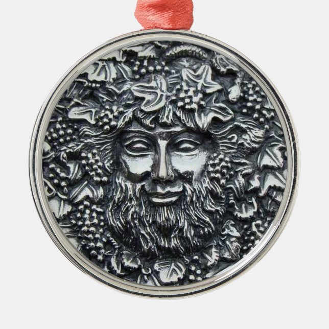 Bacchus 1 metal ornament (Front)