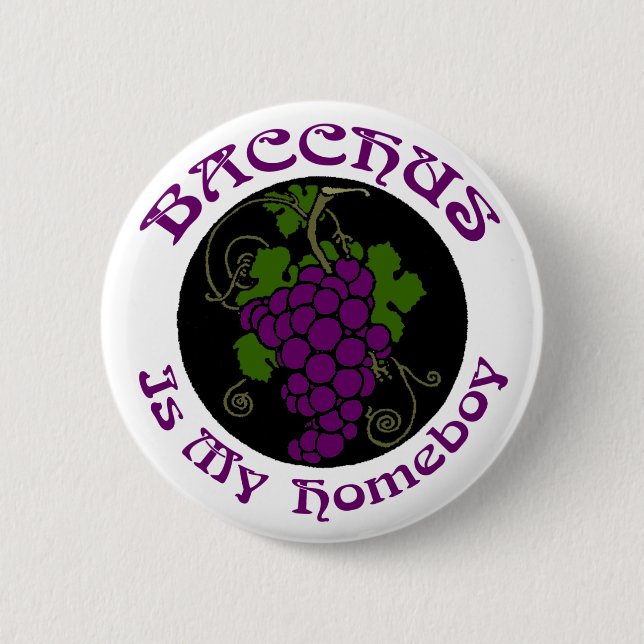 "BACCHUS" Button (Front)