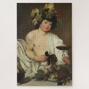 Bacchus by Caravaggio - Baroque Edition 2 Jigsaw Puzzle
