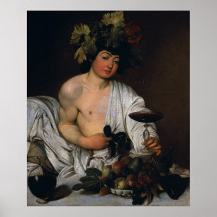 Bacchus by Caravaggio - Poster