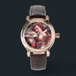 BACCHUS, GRAPES AND WHITE WINE WATCH<br><div class="desc">Elegant design  .Classic Renaissance Italian masterpiece by Guido Reni .</div>