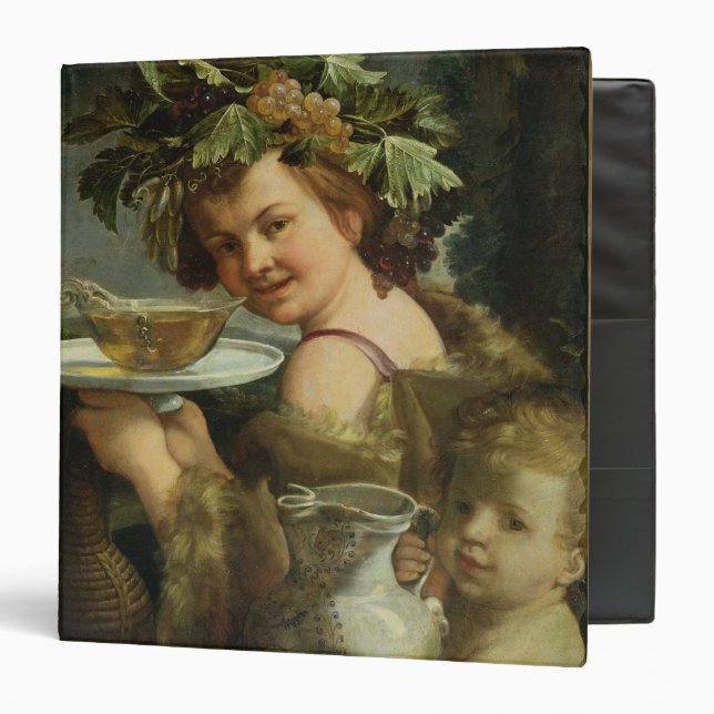 Bacchus (oil on canvas) binder (Front/Inside)