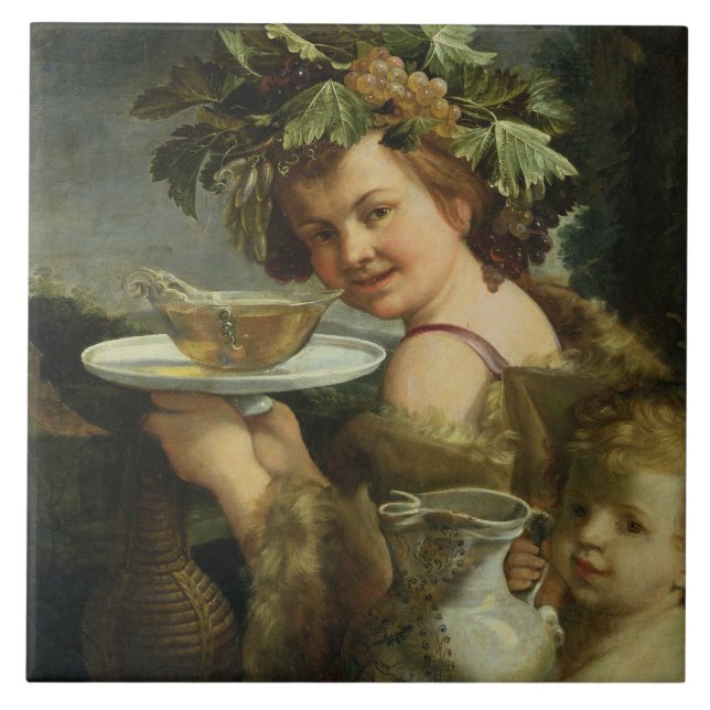 Bacchus (oil on canvas) tile (Front)