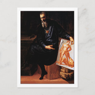 Baccio Bandinelli Self Portrait Postcard