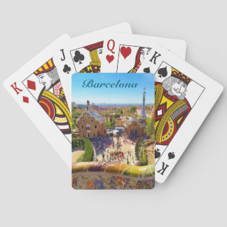 Bacelona Park Guell, Classic Playing Cards
