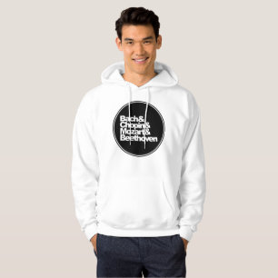 Bach and Chopin and Mozart and Beethoven Hoodie