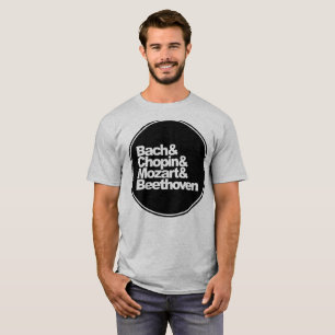Bach and Chopin and Mozart and Beethoven T-Shirt