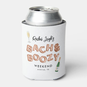 Bach & Boozy Rose Gold Bachelorette Weekend Can Cooler