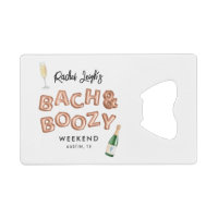 Bach & Boozy Rose Gold Bachelorette Weekend