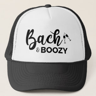 Bach & Boozy Trucker Hat for Bachelorette Party