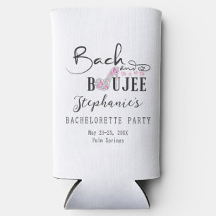 Bach & Boujee Diamond Bachelorette Glitz & Glam Seltzer Can Cooler
