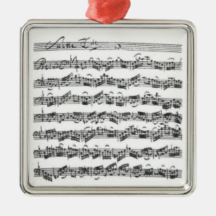 Bach Cello Suite Pendant Ornament