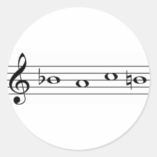 Bach Classic Round Sticker