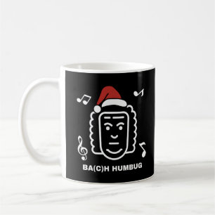 BACH Funny Classical Music Composer Christmas Pun Coffee Mug