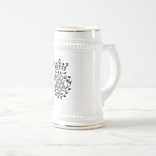Bach Insignia, Siegel, Seal, Crest, Monogram Beer Stein
