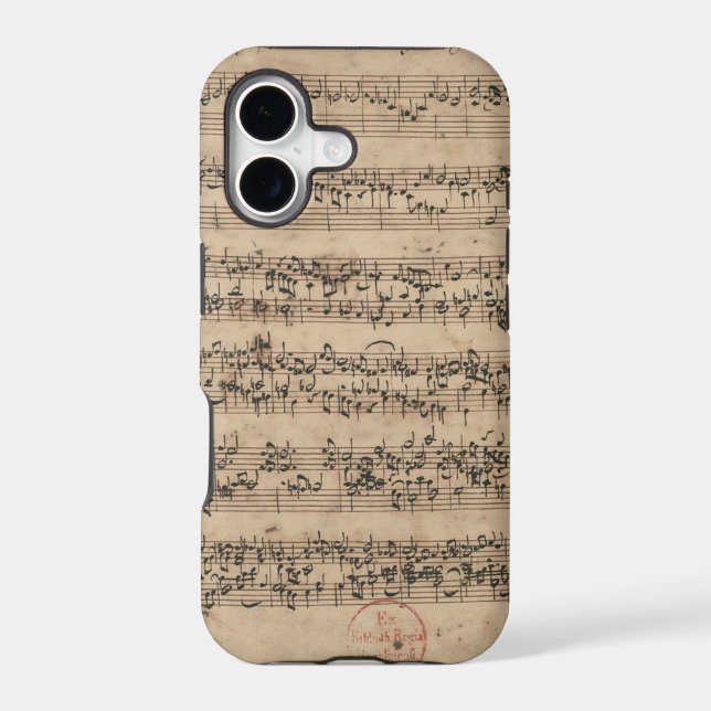 Bach Manuscript (Back)