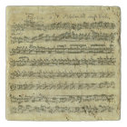 Bach Partita Music Manuscript for Violin Solo