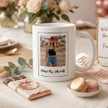 Bach Party Bridal Shower Bachelorette Favors Photo Coffee Mug<br><div class="desc">The trend is shifting away from glittery designs toward “Documentary Chic.” People now crave real faces and real moments. Featuring a photo of the future bride creates an instant emotional connection and makes your mug playful, personal, and meaningful. Fully Yours: Your photo, your vibe, your celebration! Perfect for bachelorette parties,...</div>