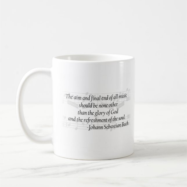 Bach Quote Mug (Left)