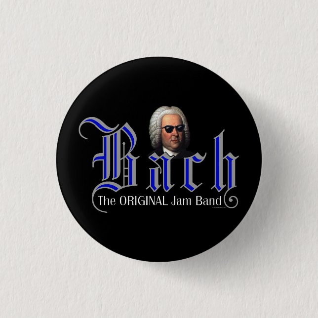 Bach - TOJB 1 Inch Round Button (Front)