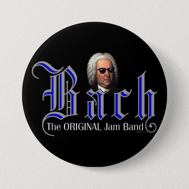 Bach - TOJB 3 Inch Round Button (Front)