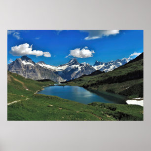 Bachalpsee and the Swiss Alps Poster