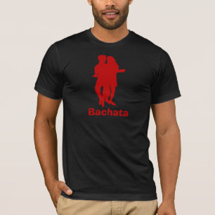 Bachata Bachata Latin Dancers Silhouette Dancewear T-Shirt
