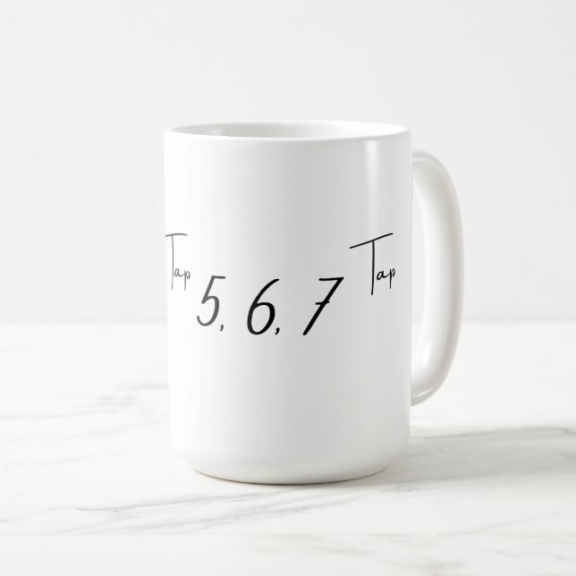 Bachata Dance Mug (Front Right)