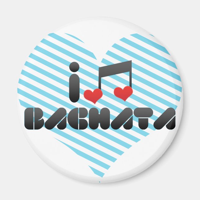 Bachata fan magnet (Front)