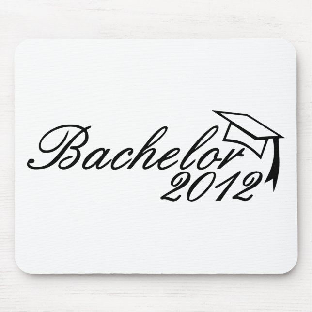 Bachelor 2012 mouse pad (Front)
